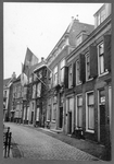 605604 Gezicht op het Kringhuis van de Nationaal-Socialistische beweging (N.S.B., Kromme Nieuwegracht 38) te Utrecht.